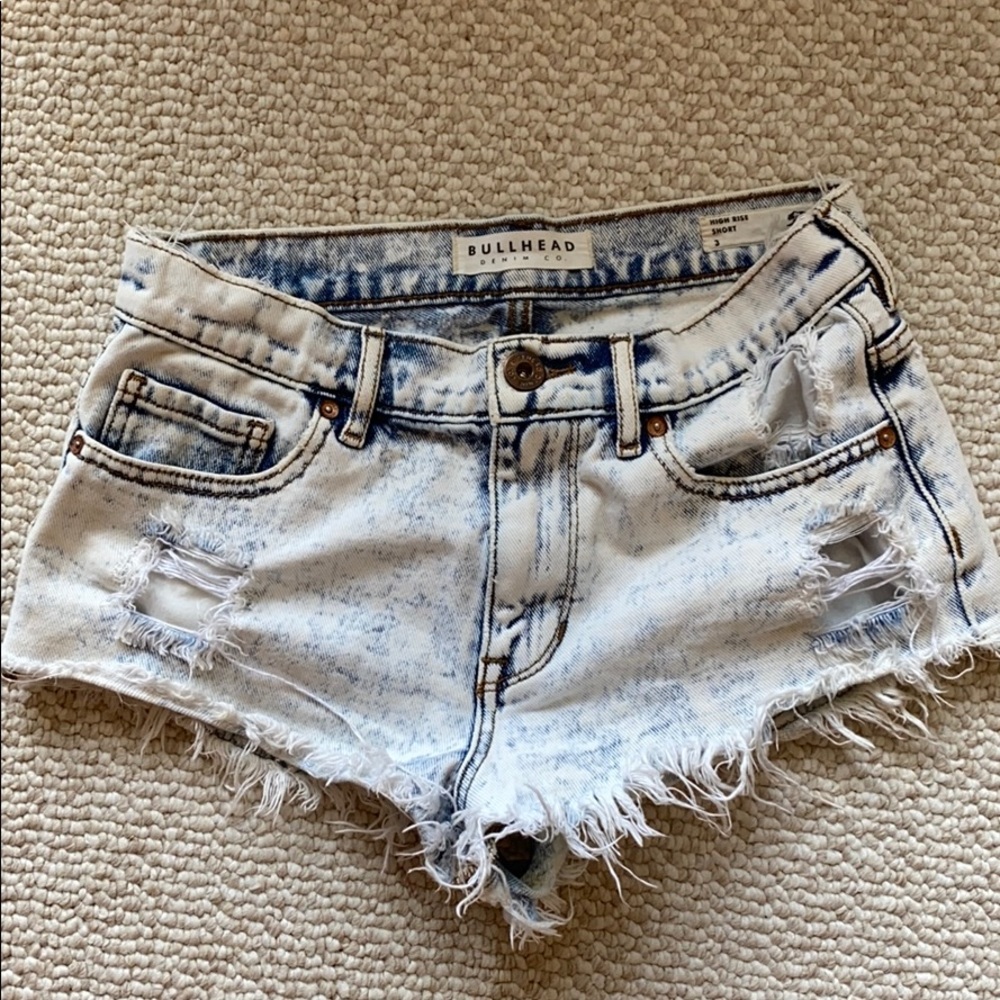 PacSun high rise shorts